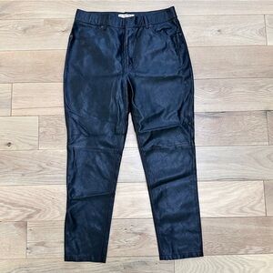 We The Free Faux Leather Black Pants